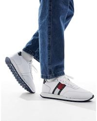 Tommy Hilfiger - – runner-sneaker aus leder - Lyst