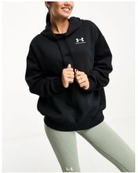 Under Armour - Unstoppable Oversized Fleece Hoodie - Lyst