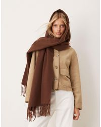 ASOS - Super Soft Woven Tassel Scarf - Lyst