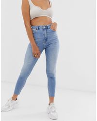 bershka cropped jeans