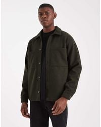 Jack & Jones - Brushed Overshirt - Lyst
