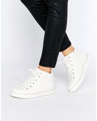 aldo high top sneakers womens