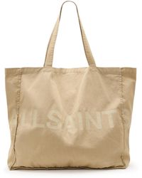 AllSaints - biggy Large Tote Bag - Lyst