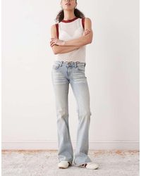 Cheap Monday - Booty Bei Stretch Low Rise Bootcut Jeans - Lyst