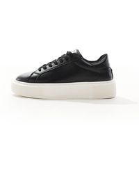 Jack & Jones - Faux Leather Trainer - Lyst