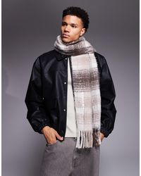 River Island - – angerauter schal - Lyst