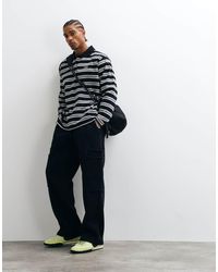 ASOS - Wide Leg jogger With Layered Cargo Pockets - Lyst
