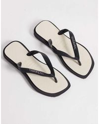Havaianas - Square Toe Flip Flops - Lyst