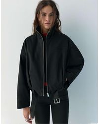 Pull&Bear - – ballon-bomberjacke - Lyst