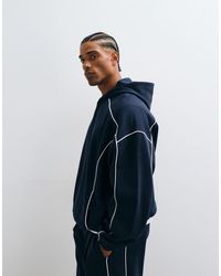 ASOS - Extreme Oversized Hoodie With Piping - Lyst