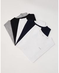 Paul Smith - 5 Pack Regular Fit T-shirt - Lyst