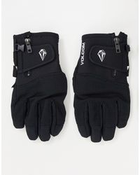 Volcom Crail Leather Glove - Black