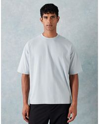 ASOS - Heavyweight Boxy Oversized T-shirt With Chest Logo Embroidery - Lyst