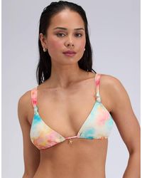 Boux Avenue - Seychelles Triangle Bikini Top With Knot And Starfish Charm - Lyst
