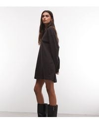Weekday - Oversized Long Sleeve T-shirt Dress - Lyst