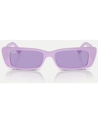 Ray-Ban - Teru Rectangle Sunglasses With Lens - Lyst