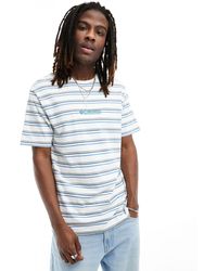 Columbia - Somer Slope Ii Striped T-shirt - Lyst