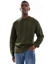 JJ Rebel - Cable Knit Jumper - Lyst