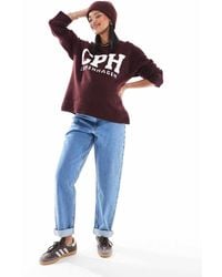 ASOS - Asos Design Maternity High Rise Relaxed Mom Jeans - Lyst