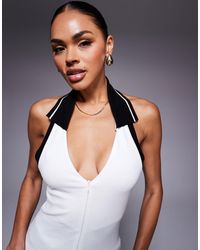 River Island - – neckholder-oberteil - Lyst