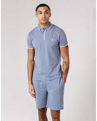 French Connection - Cotton Pique Polo Shirt And Shorts Co Ord Set - Lyst