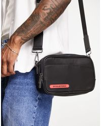 ASOS - Cross Body Camera Bag With Contrast Badge - Lyst