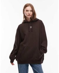 adidas Originals - Essentials Oversized Hoodie - Lyst