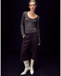 Stradivarius - Basic Wool And Silk Round Neck Jumper - Lyst
