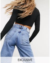 Collusion X014 – Dad-Jeans - Blau