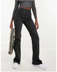 I Saw It First - Frayed Edge Flared Jeans - Lyst