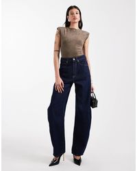ASOS - Asos design tall – barrel-jeans - Lyst