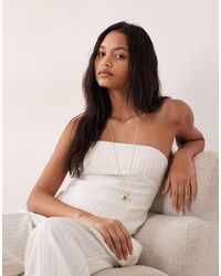 GOOD AMERICAN - Essential Suiting Strapless Top Co-Ord - Lyst