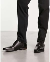 Thomas Crick - Chaussures oxford à lacets en cuir - Lyst