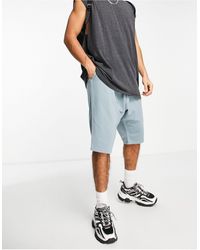 H\u0026M Cotton Dropped-gusset Sweatshorts 