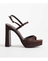 Public Desire - Rhoda Platform Heeled Sandals - Lyst