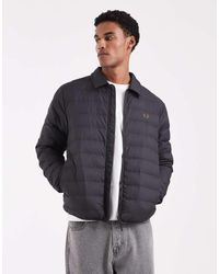 Fred Perry - Collared Insulated Padded Jacket - Lyst