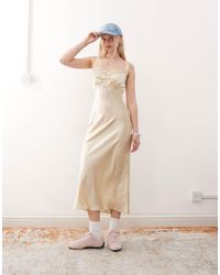 Reclaimed (vintage) - – maxi-trägerkleid - Lyst