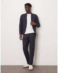 SELECTED - Reed Wool Mix Trouser - Lyst