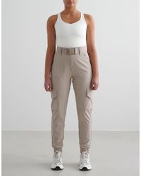 Aim'n - Pantalon cargo - beige - Lyst