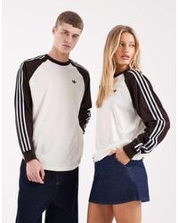 adidas Originals - Long Sleeve Ringer T-shirt - Lyst