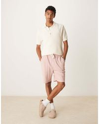ASOS - Oversized Waffle Textured Short - Lyst