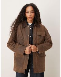 JJXX - – barn-jacke aus wildleder - Lyst