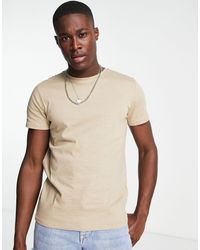 Mens Brave Soul Kailash Crew Neck Cotton T-Shirt Short Sleeve Designer Top S-XL 