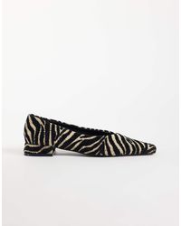 ASOS - Lemonade Chisel Toe Ballet Flats - Lyst