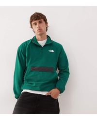 The North Face - Anorak Verde Plegable Con Cremallera Corta Kecha Exclusivo En Asos De - Lyst