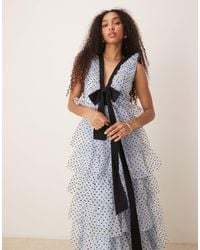 Sister Jane - Dream Haven Ruffle Midi Dress - Lyst