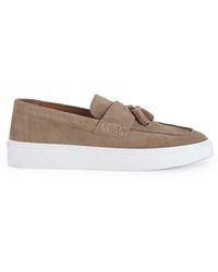 OFF THE HOOK - 'Rory' Loafer Tassel Casual Slip-On Suede Leather Shoes - Lyst