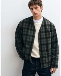 Levi's - Glen Reversible Checked Button Up Liner Jacket - Lyst