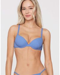Tezenis - Athens Cotton Cutie Push-Up Bra - Lyst