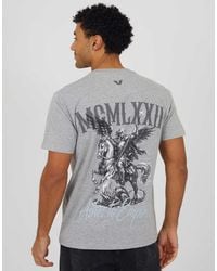 Brave Soul - Cotton Relaxed Fit Graphic T-Shirt - Lyst